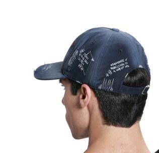 Leisure season embroidered cotton baseball cap male duck cap