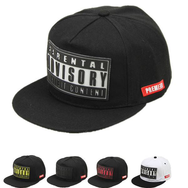 Letter Three Dimensional Printing Rubber Baseball Cap Men Women Skateboard Hip Hop Hat Wholesale