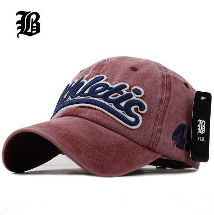 [FLB] 100% Washed Denim Baseball cap Snapback Hats Autumn Summer Hat for Men Women Caps Casquette hats Letter Embroidery Gorras