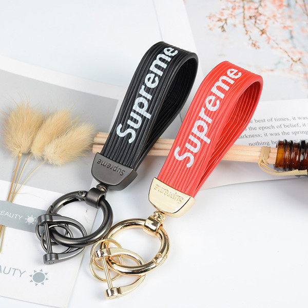 Designer Key Buckle Fashion Famous Designer Keychain Luxury Handmade Brand Car Keychain Man Woman Bag Charm Pendant Accessories New Arrive