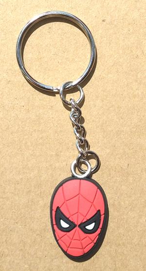 New 3D Super hero mixed PVc Keychain,Children's Christmas gift custom rubber running sneaker shoe keychain