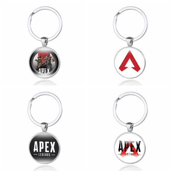 Apex Legen Keychains Creative Hot FPS Game Logo Keyrings Souvenir Gift Personality Jewelry Men Women Keyring holder Accessories Wholesale