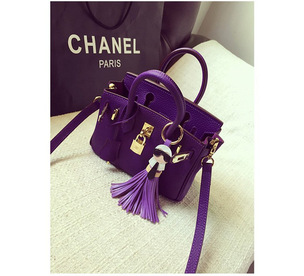 fashion jewelry Galeries lafayette key chain tassel hang bag