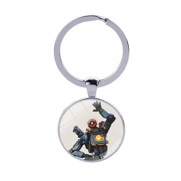 Apex Legends Keychain Hot Game Logo Key Rings Fans Souvenirs Birthday Friends Gift Key Holder Fashion Jewelry Accessories New Arrival