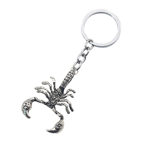 Metal Pendant Insect for Men Key Chain Key Rings Bag Keyrings