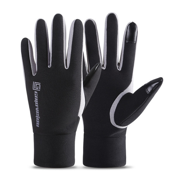 Waterproof Windproof Winter Outdoor Sports Gloves Touch Screen Men and Women Riding Warm Motorcycle Cashmere Thick Gloves