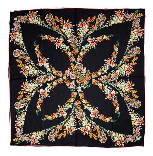 ELEHANDMADE BRAND 100%Twill Silk Scarf TWIC-89753