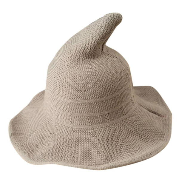 SAGACE Halloween Witch Basin Hat Wizard Hat New Women Winter paper Variety of styles, high quality 2019