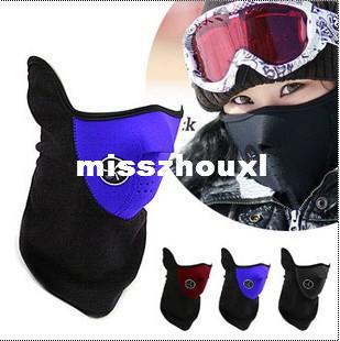 Warm Neoprene Winter Ski Mask Snowboard Motorcycle Bike Soft Red Black Blue