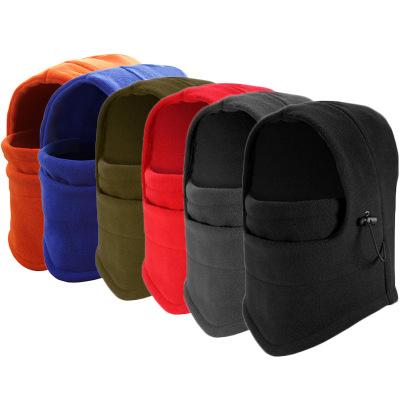 Winter Windproof Cycling Face Mask Balaclava Thermal Fleece Scarf Bike Cycling Hiking Caps Snowboard Ski Hook Neck Warmer