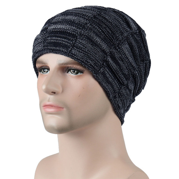 2018 New Style Fashion Men's Ladies Knitted Woolly Winter Oversize Slouch Beanie Hat Cap Skateboard Hat