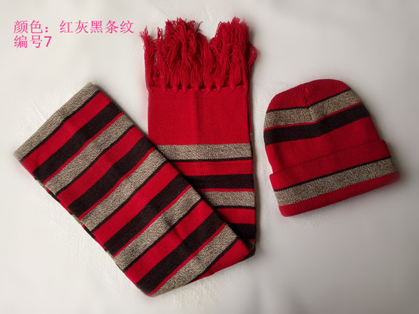 2015 hot sale 100pcs/lot Hats & Scarves Sets &woman &man style winter & autunm wholesale retail high quality extremely low price fashion