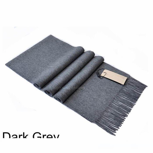 100% Cashmere Luxury Mens Scarf Blank Designer Soft Man Scarf Vintage Super Warm Brands Male Scarf Fashion Winter Women Scarves 180x30cm