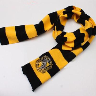 arry Potter Scarf Insignia Scarves Gryffindor Hufflepuff Slytherin Knit Scarves Cosplay Costume Gift Warm Stripe Scarve EEA686