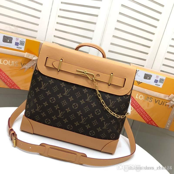 2019 MEN Promotion Hot Sale Fashion Chain Handbag Ladies Bag Luxury Design Handbag Messenger Bag Shoulder Bag Leather Made:44472 A123
