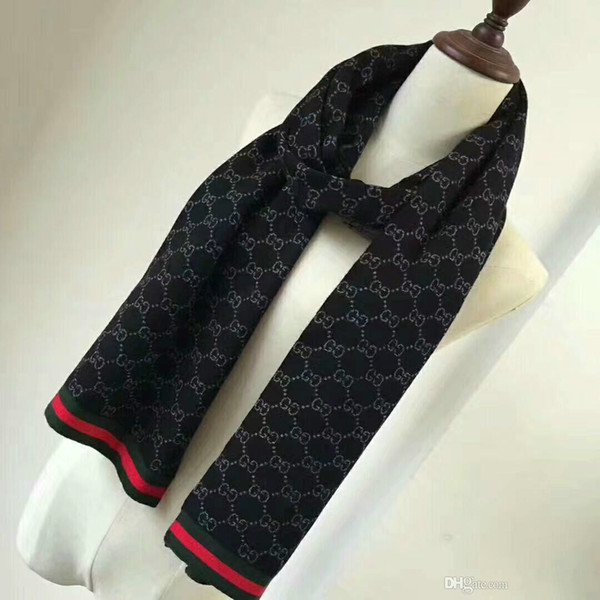 High Qualtiy Scarf Mens Designer Scarf Luxury Brand Scarf Letter Design Mens Cashmere Scarves Size 180x30cm RT368