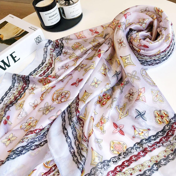 New Fashion spring, summer, women's scarf fashionable high quality women's shawl printed pattern casual scarf.