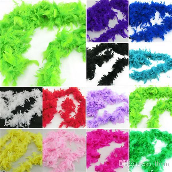 Brand-Retail Brand Fluffy Feather Scarves Dressup Hen Night Wedding Party Burlesque Fancy Scarf Wraps