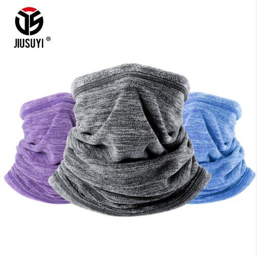 Cold Weather Polar Fleece Wool Thermal Neck Gaiter Tube Warmer Half Face Mask Winter Snowboard Scarf Headband Bandana Men Women