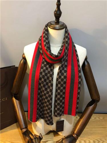 High-end luxury men's and women's knitted wool scarf, men's boutique scarf