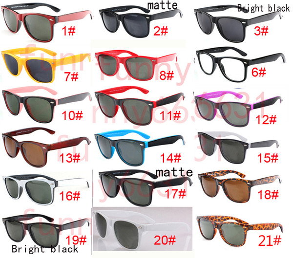 good quality Brand Designer Fashion Men Sunglasses UV Protection Outdoor Sport Vintage Women Sun glasses Retro Eyewear 18colors free shippin