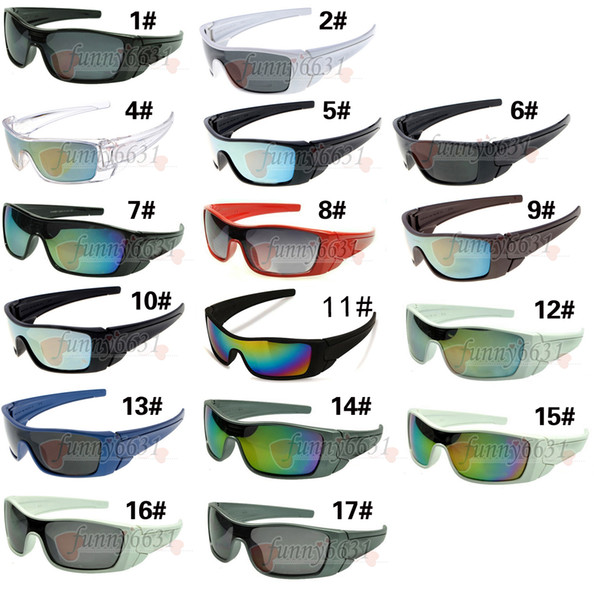 summer brand newest men fashion riding sunglasses sports women driving glasses Cycling Sports Outdoor Sun Glasses 17colors free shipping