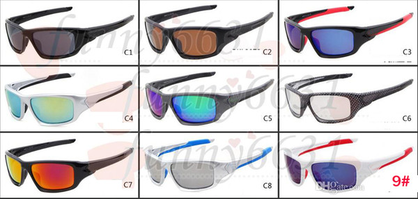 10PCS summer brand NEW man driving sun glasses Sports Eyewear women's Cycling Outdoor Sun Glasses Travel glasses 9colors A+++ free shipping