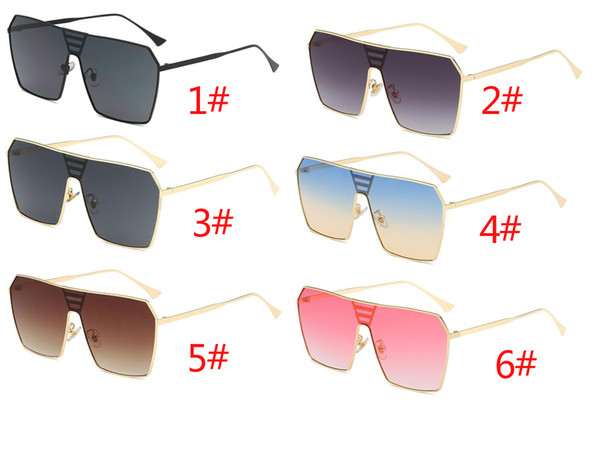 summer UV woman fashion Luxury Designer Sunglasses 6COLORS driving Sun glasses Lady big frame beach protection sunglasses free ship