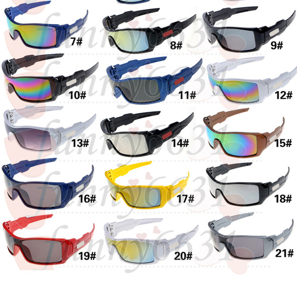 summer new mens Classic sunglasses womans nice glasses Sports sunglasses riding mirror Cool equipment 21colors hot sale free shipping