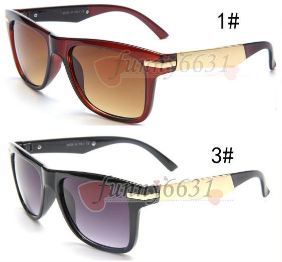 summer brand man metal cycling Sun glasses classic style sunglasses women and men beach sunglasses black-color sunglasses free shipping