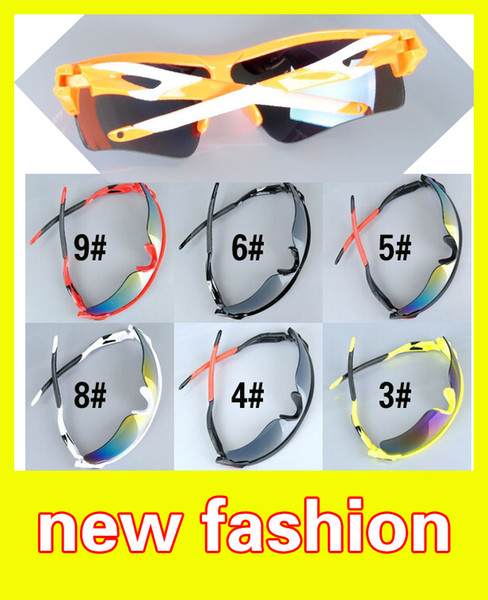 MOQ=10 summer newest Only SUN glasses 9 colors sunglasses men Bicycle Glass NICE sports sunglasses Dazzle colour glasses A+++ free shipping