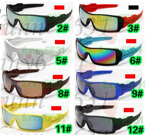 10 New Arrival summer men Cycling Sports Sunglasses woman goggle Bicycle Glass Dazzle colour glasses 22 colors Only sunglass free shipping