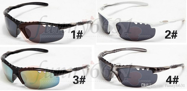 summer brand new men outdoor wind sun glasses sports Sunglasses riding glasses women brand designer Cycling glasses 5colors free ship