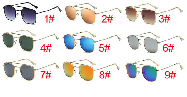 summer Brand design man Dazzle colour glasses woman cycling glasses outdoor driving sunglasses Mirror colour glasses 9colors free shipping