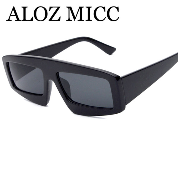 ALOZ MICC Fashion Trend Unique Square Sunglasses Women 2018 Classic Men Sunglasses Female Shades UV400 Eyewear A432