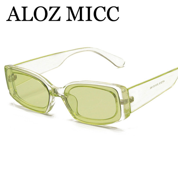 ALOZ MICC Women Cat Eye Sunglasses Women Vintage Oval Sun Glasses Female Brand designer Women Glasses A563