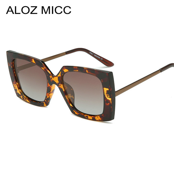 ALOZ MICC Women Polarized Sunglasses Men Brand Square Sun Glasses Women Ladies Driving Outdoor Retro Goggles UV400 A231