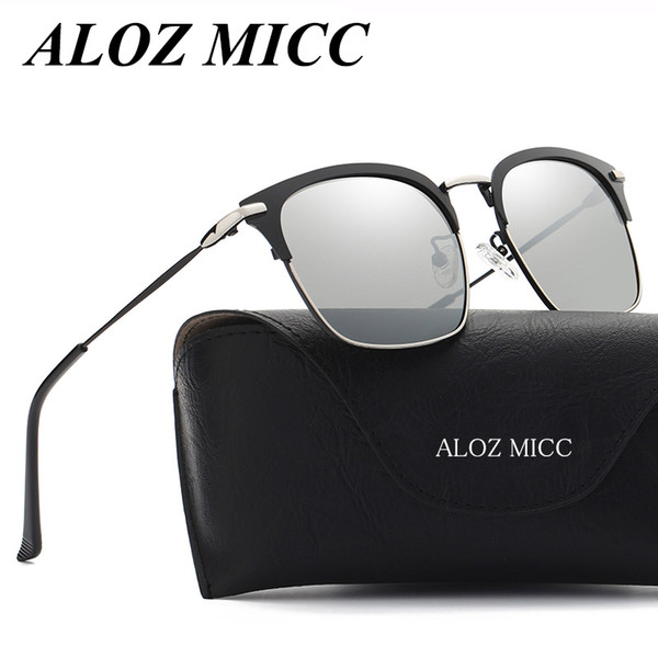 ALOZ MICC DESIGN Men/Women Retro Polarized Sunglasses Lady Cat Eye Sun Glasses 100% UV 400 Protection A325