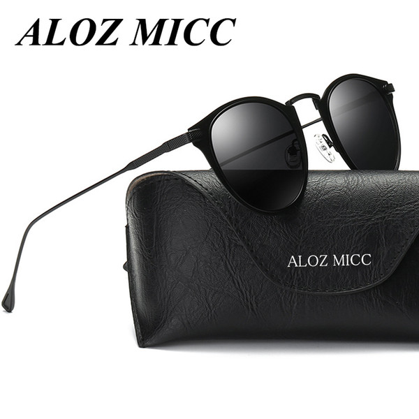 ALOZ MICC Women Polarized Sunglasses Cat eye Brand Designer Sun Glasses Steampunk lentes de sol mujer Driving Zonnebril Dames A300