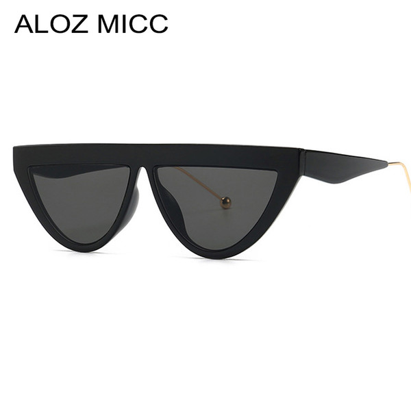 ALOZ MICC Fashion Cat Eye Sunglasses Women 2019 New Vintage Shades Women Sun Glasses Men Brand Designer UV400 Glasses A299