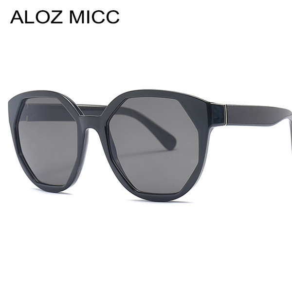 ALOZ MICC Women Luxury Square Sunglasses For Men 2019 Oversize Polygon Vintage Sunglasses Women Trendy Unisex Eyewear A449