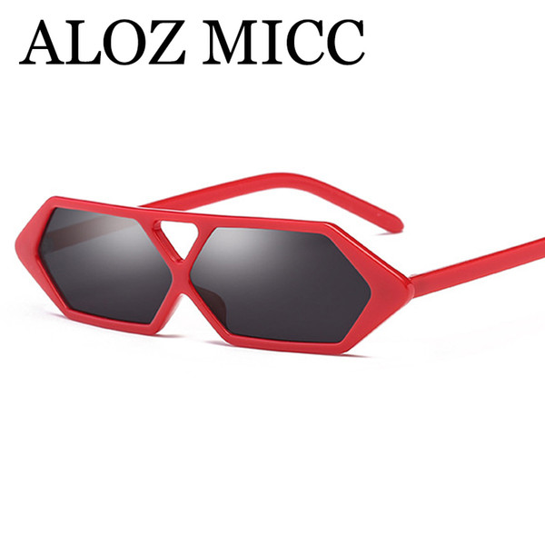 ALOZ MICC fashion square women designer sunglasses lrregular small luxury sunglasses women cat eye sun glasses Gafas de sol uv400A569