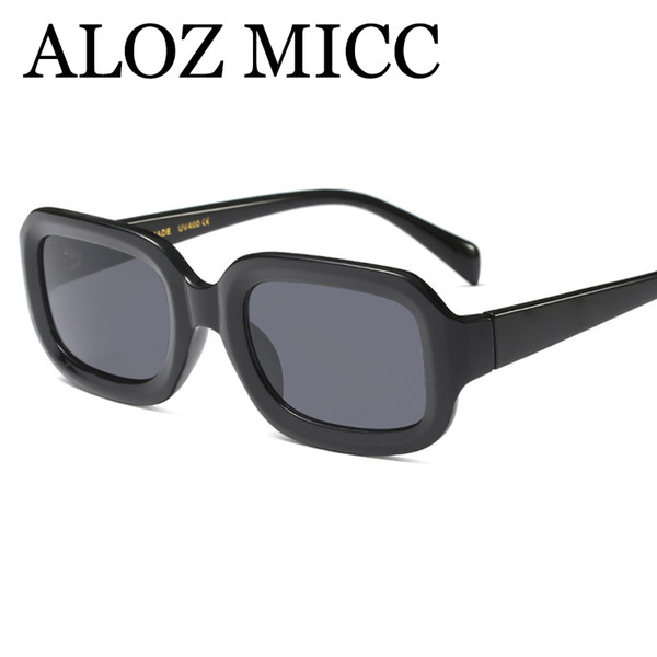 ALOZ MICC Fashion Square Sunglasses Women Men Vintage Multicolor Good Quality Sun Glasses Female Oculos De Sol UV400 A518