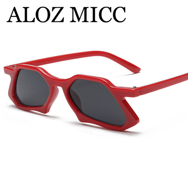 ALOZ MICC luxury sunglasses butterfly sunglasses women 2018 Irregular vintage lady designer sunglasses Gafas de sol uv400A575