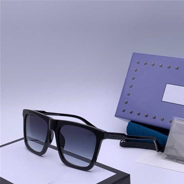 0651 New Luxury Sunglasses Designer Fashion Glasses Square Frame Coating Lens Carbon Fiber Eyewear UV400 protection Come With Case