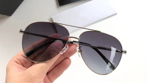 New Luxury Designer sunglasses 839 men metal frame designer Pilot Glasses classic Style Candy color lens eyewear top quality with case