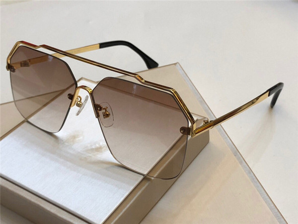 Luxury Designer Sunglasses Retro Metal Frame Sun Glasses Trend Avant-garde Style Lens Laser Top Quality Eyewear With Original Case