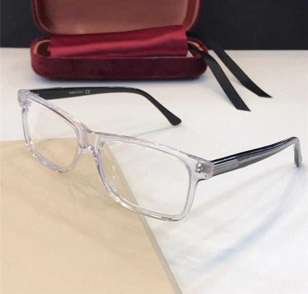 New Fashion Luxury Designer Optical Glasses Simple Square glasses Trend atmosphere Style Eyewear Best selling Come with case 0378