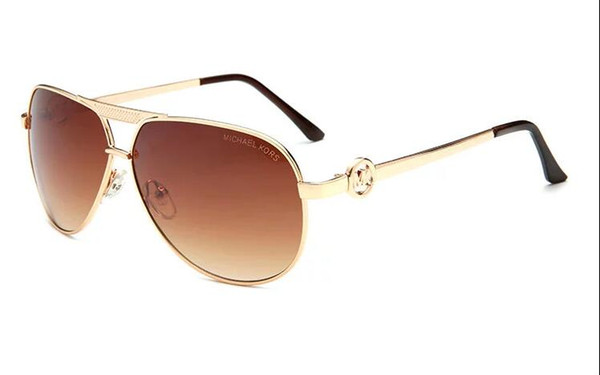 Luxury-High Quality Classic Pilot Sunglasses Designer Brand Mens Womens Sun Glasses Eyewear Metal Glass Lenses S1258