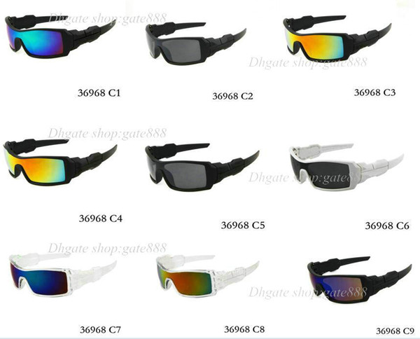 10PCS New Fashion Colorful Popular Wind Cycling Mirror Sport Outdoor Eyewear Goggles Sunglasses For Women Men Sunglasses